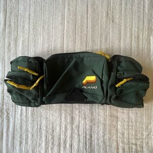 Plano Adjustable Green Men's Belt Fly Fishing Tackle Bag